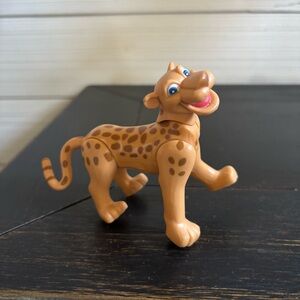 Rainforest Cafe 2000 Maya The Jaguar Action Figure Toy Animal Poseable Head